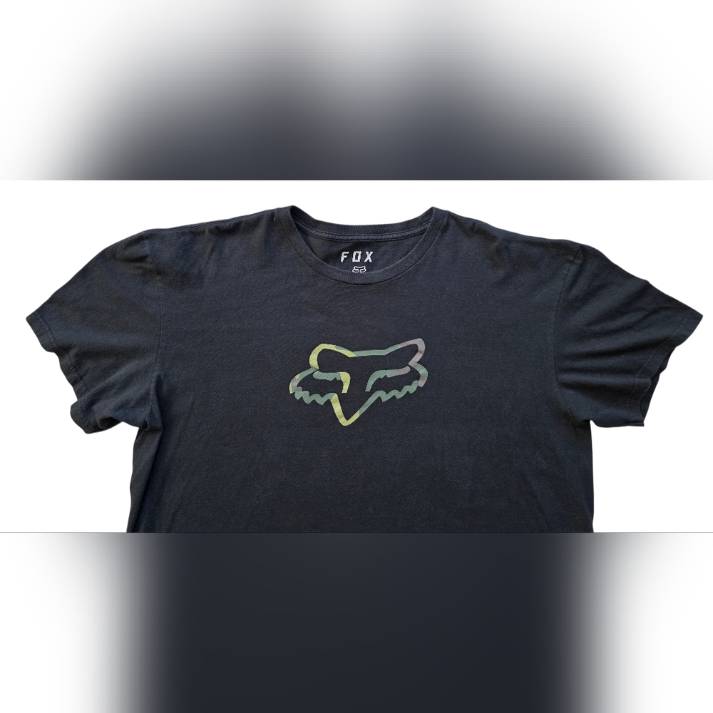 Fox Racing Camo Black XXL Moto Tee Shirt Offroad Gear - Picture 3 of 6